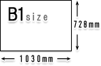 B1TCYʐ^vg 728mm~1030mm